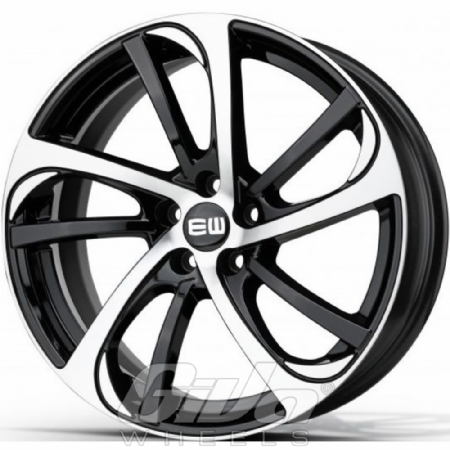 Elit Wheels EW03 Storm Black with polished face