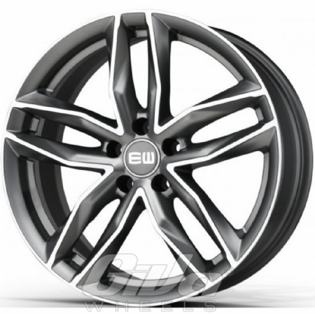 Elit Wheels EW04 Must Matt palladium with polished face