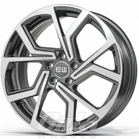 Elit Wheels EW09 Cyclone Palladium with polished face