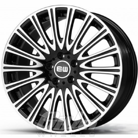 Elit Wheels EW13 Turbine Black with polished face