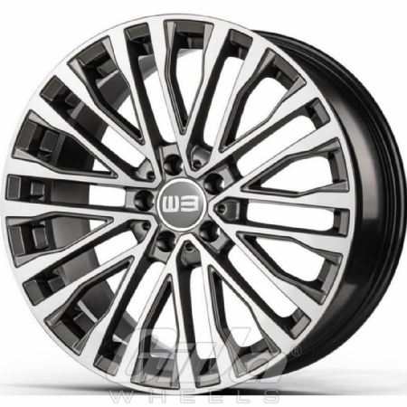 Elit Wheels EW19 Sirius Palladium with polished face