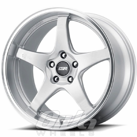 ESR Wheels AP5 Hyper silver with polished lip