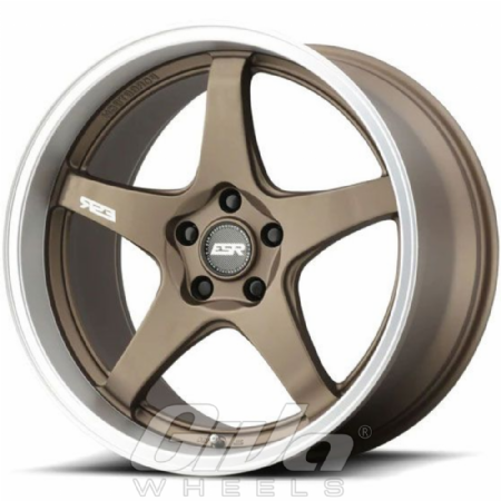 ESR Wheels AP5 Matt bronze with polished lip