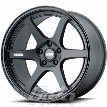 ESR Wheels AP6 Matt black with gloss black lip