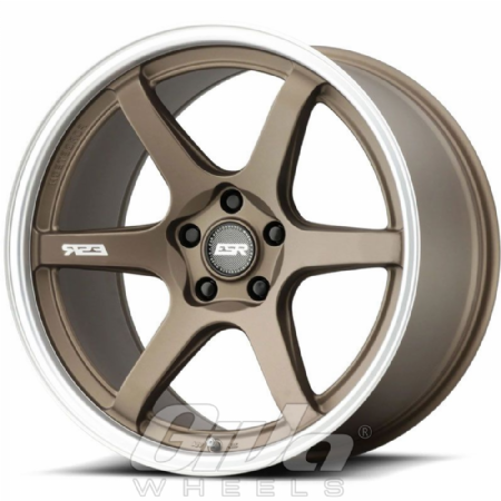 ESR Wheels AP6 Matt bronze with polished lip