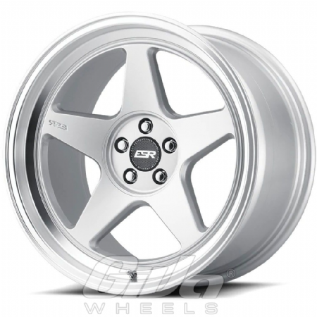 ESR Wheels CR5 Hyper silver with polished lip