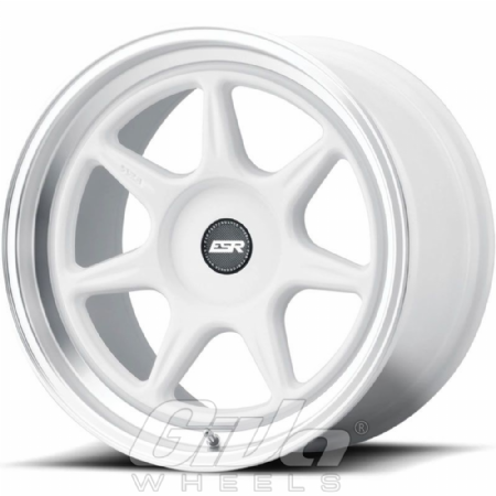 ESR Wheels CR7 White with polished lip