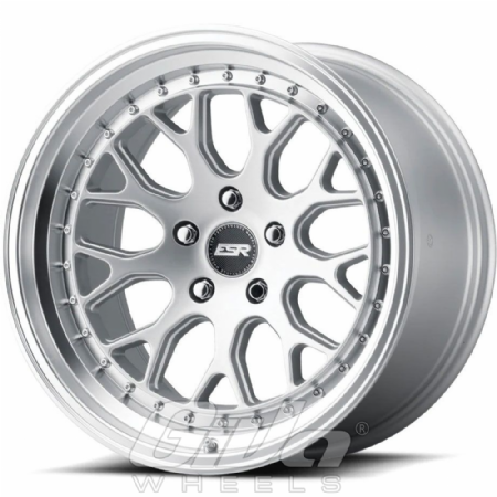 ESR Wheels CS01 Hyper silver with polished lip