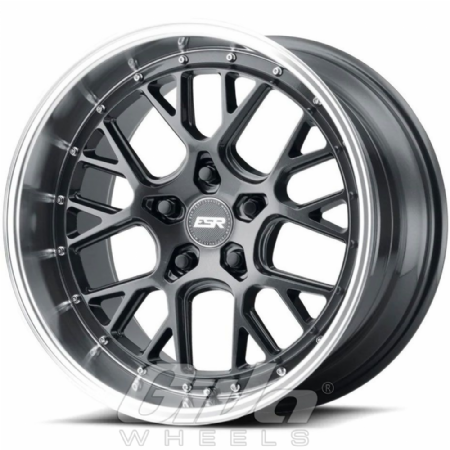 ESR Wheels CS11 Graphite with polished lip