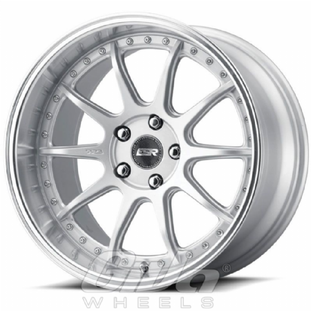 ESR Wheels CS12 Hyper silver with polished lip