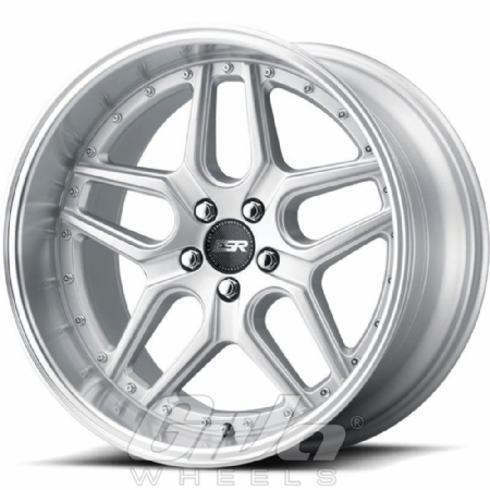 ESR Wheels CS15 Hyper silver with polished lip