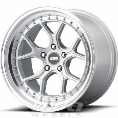 ESR Wheels CS2 Hyper silver with polished lip