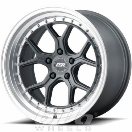 ESR Wheels CS2 Matt graphite with polished lip