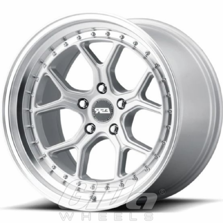 ESR Wheels CX2 Brushed hyper silver with polished lip