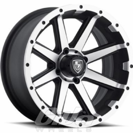 Fairway alloys Rebel Matt black with polished face