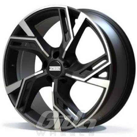 Fondmetal Atena Matt black with polished face