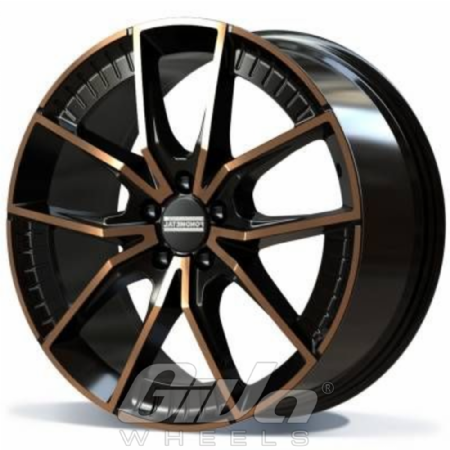 Fondmetal Elatha Black with bronze polished face