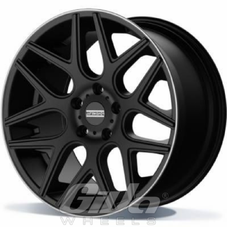 Fondmetal Moros Matt black with polished lip