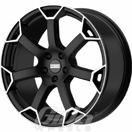 Fondmetal Zephyrus Matt black with polished lip