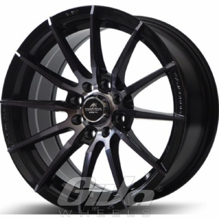 Forzza Atom (Flow Forged) Black magic with polished face
