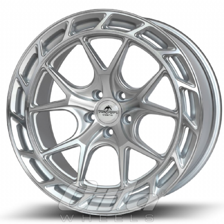 Forzza Saturn (Flow Forged) Silver with polished face