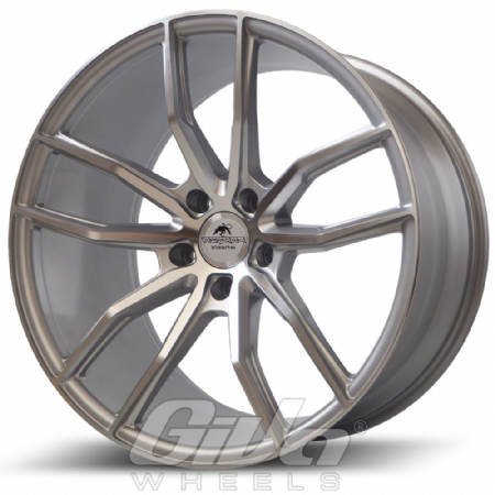Forzza Sigma (Flow Forged) Silver with polished face