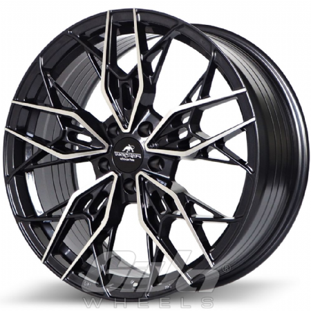 Forzza Spectrum (Flow Forged) Black magic with polished face