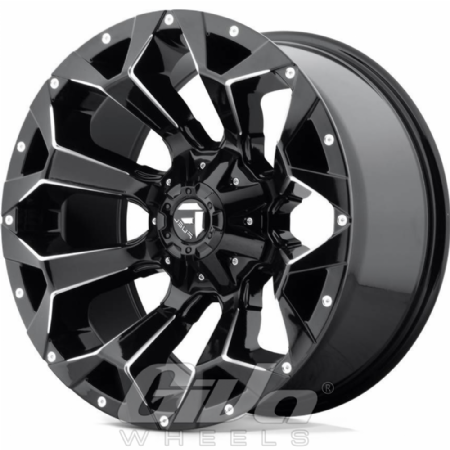 Fuel Assault Black with milled accents