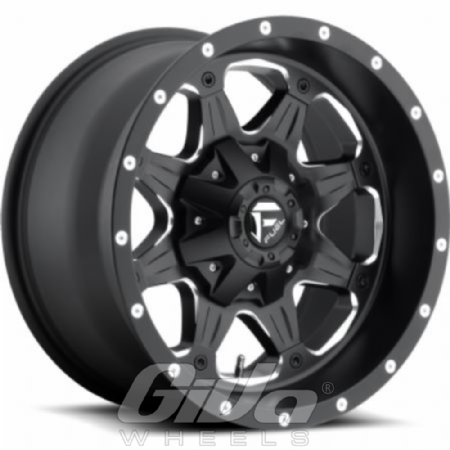 Fuel Boost Black with milled accents