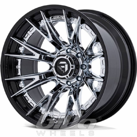 Fuel Catalyst 8H Chrome with black lip