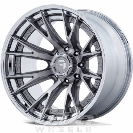 Fuel Catalyst 8H Platinum with chrome lip