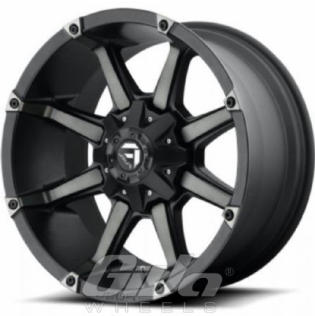 Fuel Coupler Matt black with polished double dark tinted face