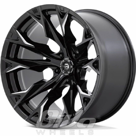 Fuel Flame 5H Black with milled accents