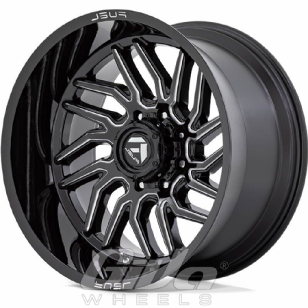 Fuel Hurricane Black with milled accents