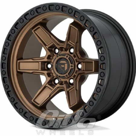 Fuel Kicker 6H Matt bronze with black lip