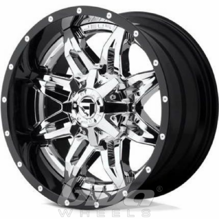 Fuel Lethal (2-Piece) Chrome with black lip