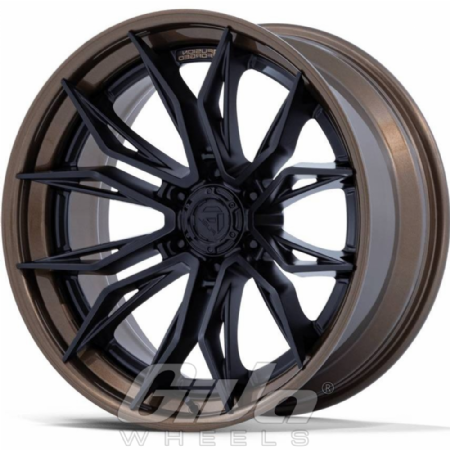 Fuel Mutiny Matt black with bronze lip
