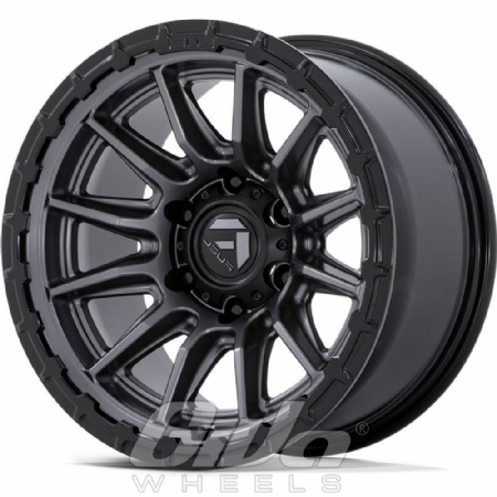 Fuel Piston Matt gunmetal with gloss black lip