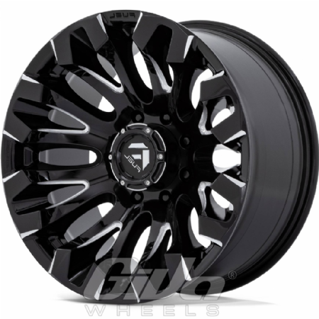 Fuel Quake Black with milled accents