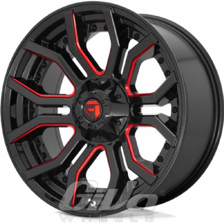 Fuel Rage Black with red accents