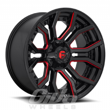 Fuel Rage Black with red accents