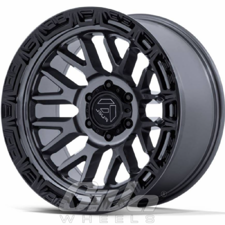 Fuel Rail Gunmetal with black lip