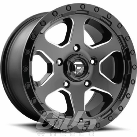 Fuel Ripper Black with milled spokes