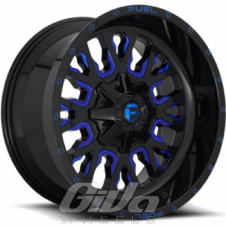 Fuel Stroke Black with blue accents