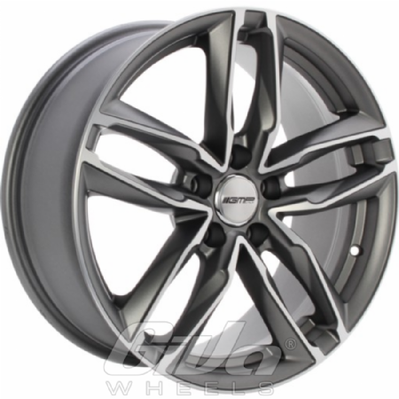 GMP Atom Matt anthracite with polished face - winter approved
