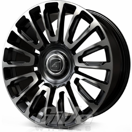 Hawke Dresden with floating cap Black with polished face