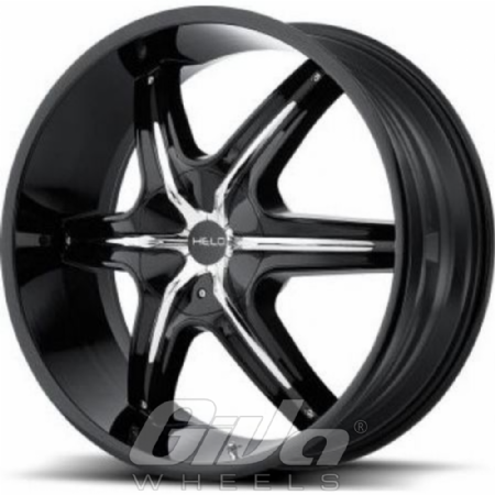 Helo HE891 Black with chrome accents