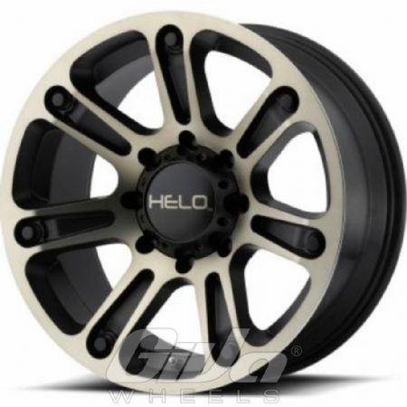 Helo HE904 Satin black with light tint polished face