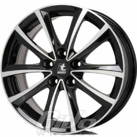 itWheels Elena Black with polished face