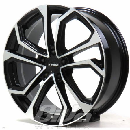 itWheels Ella Black with polished face